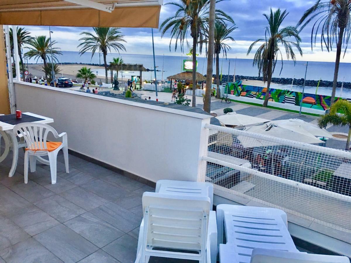 Beachfront Studio Las Americas Playa de las Americas (Tenerife) Exterior foto