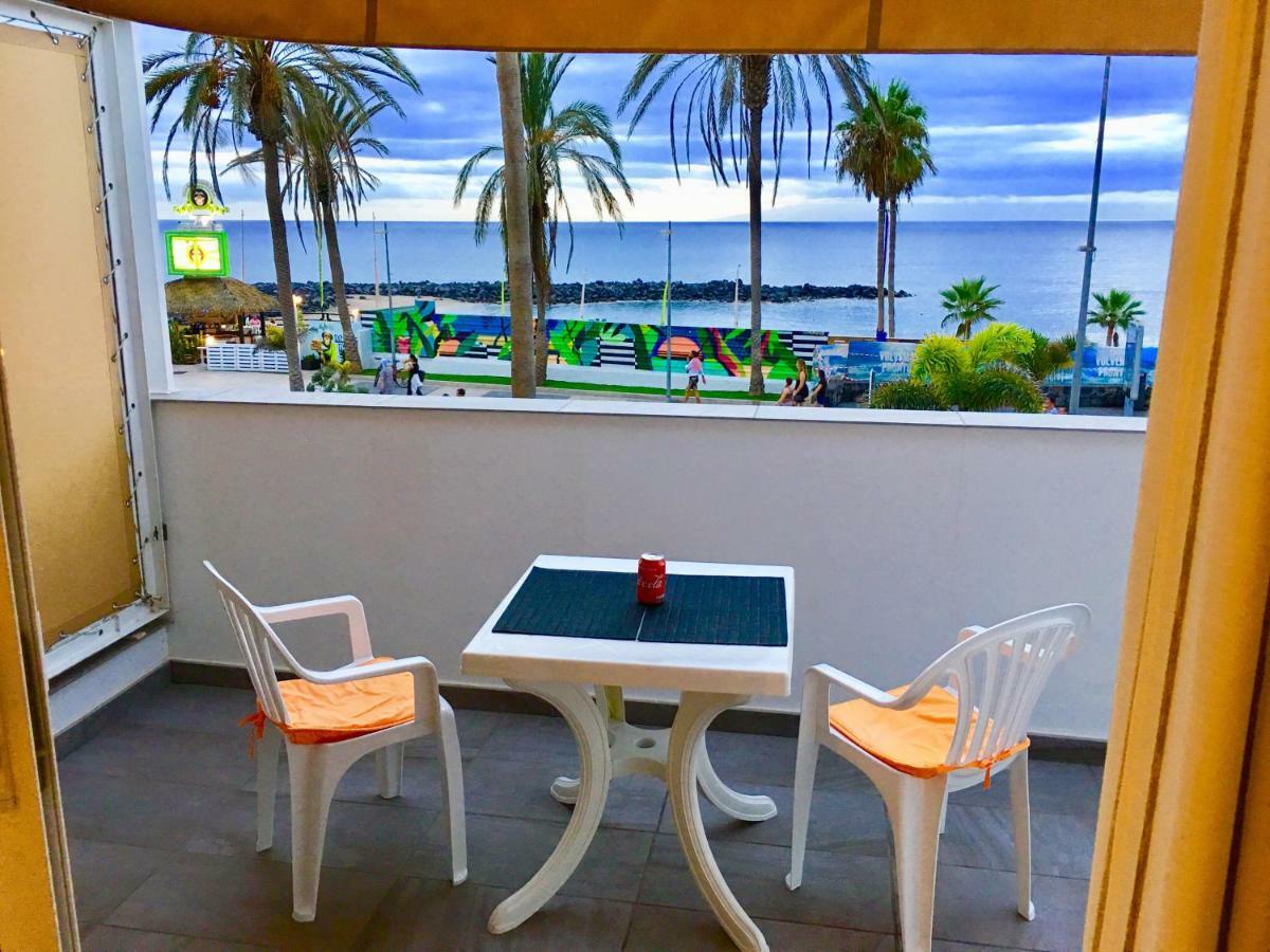 Beachfront Studio Las Americas Playa de las Americas (Tenerife) Exterior foto